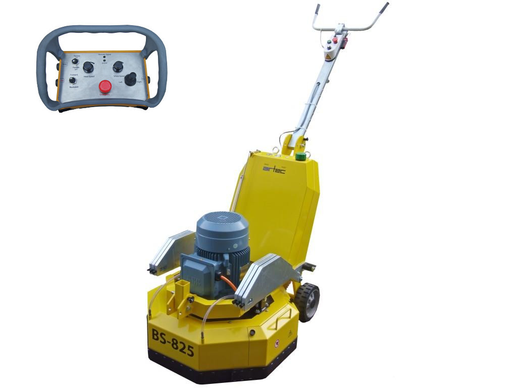 Bodenschleifmaschine BS-825-EL-RC mit Fernbedienung